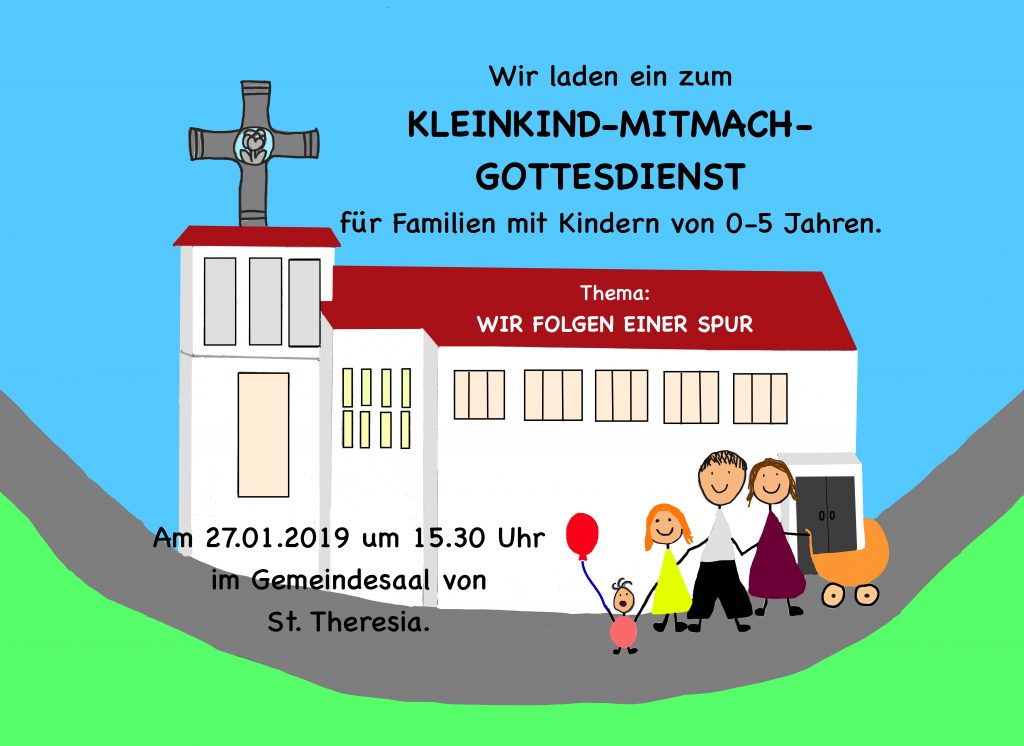 Kleinkind-Mitmach-Gottesdienst @ St. Theresia - Gemeindesaal
